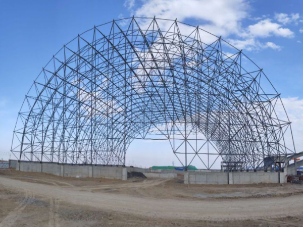唐山体育场网架结构