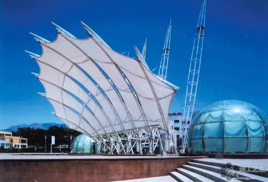 唐山车棚膜结构网架